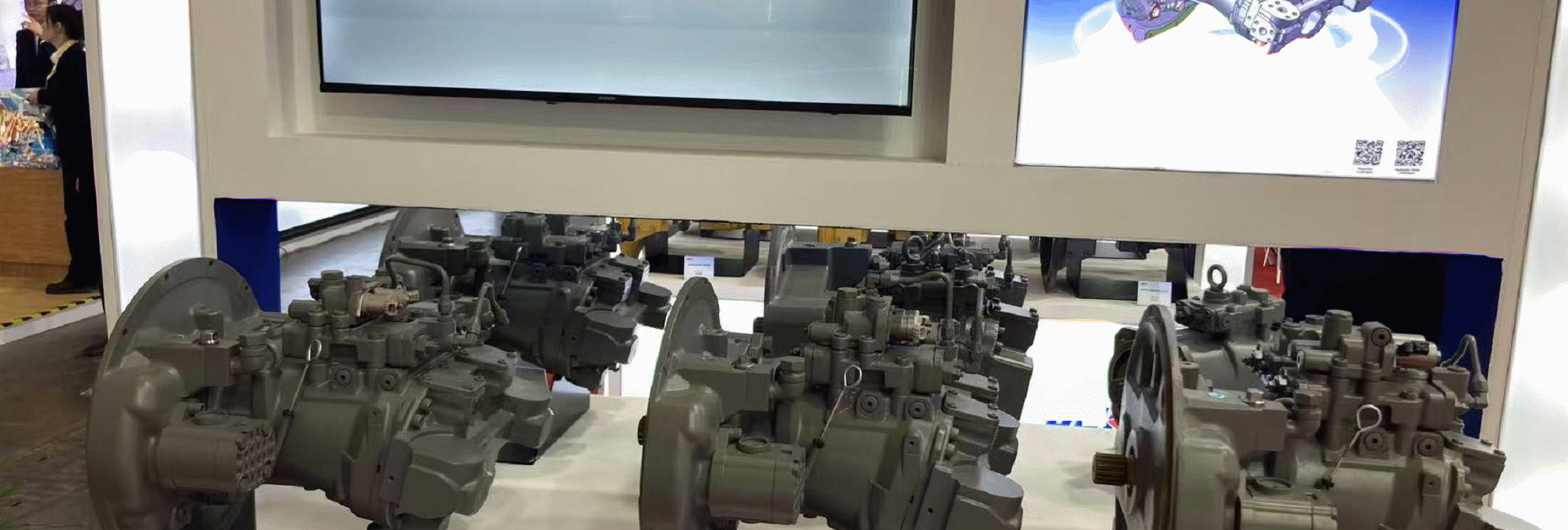 swing motor of excavator hydraulic system