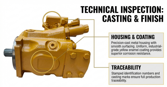 307.5 308 excavator hydraulic pump solution for CAT