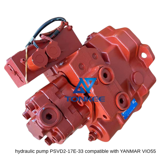 hydraulic pump PSVD2-17E-33 compatible with YANMAR VIO55 5.5 ton excavator