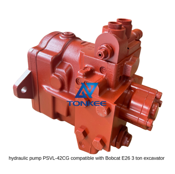 hydraulic pump PSVL-42CG compatible with Bobcat E26 3 ton excavator Full assembled pump