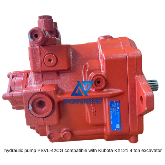 hydraulic pump PSVL-42CG compatible with Kubota KX121 4 ton excavator Fully Assembled