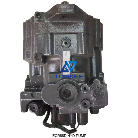 hydraulic pump 14723835 compatible with VOLVO ECR88D 8 ton mini excavator Fully Assembled