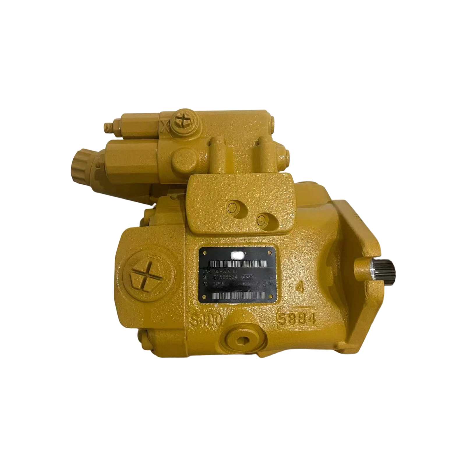 211_566-7021 pompa idraulica compatibile con CATERPILLAR 302.7 CR 2.7 pompa a pistoni completamente assemblata per miniescavatore da tonnellata - parti aftermarket - Tonkee Machinery_1