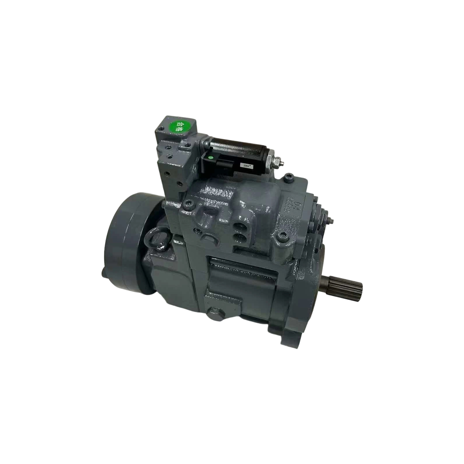 282 EX1200-6 fan drive pump compatible with HITACHI 120 Sistema de enfriamiento de excavadora de minería de toneladas, bomba de pistón hidráulica completamente ensamblada, 70KG USD5009