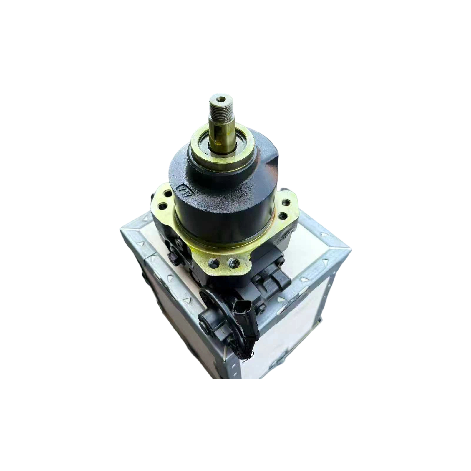 314 WA450-6 fan motor compatible with KOMATSU 22 ton wheel loader fully assembled radiator cooling fan dirve motor 18KG USD2409