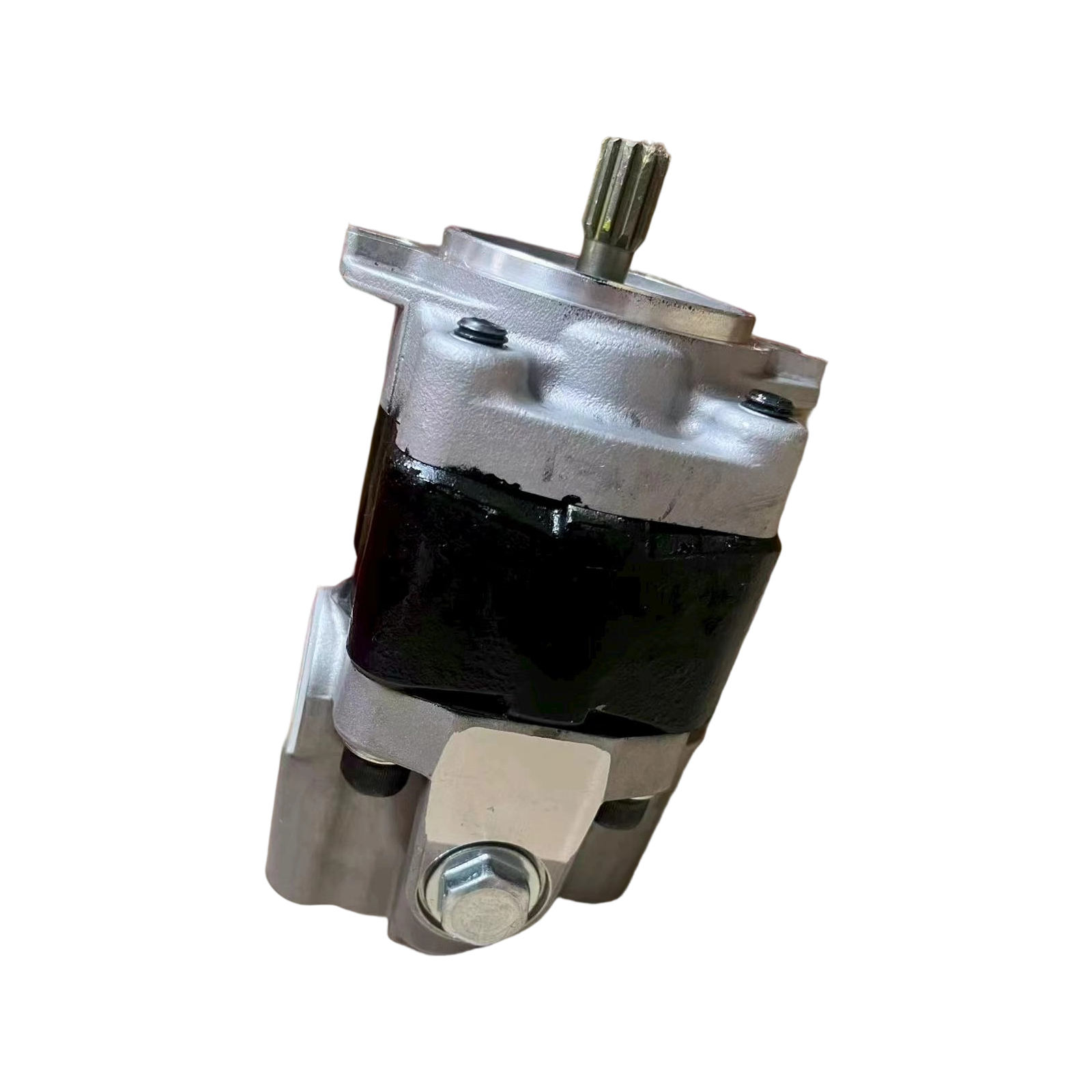 327 4449070010 gear pump compatible with HITACHI 31 ton wheeled excavator fully assembled pilot pump 6.5KG USD899