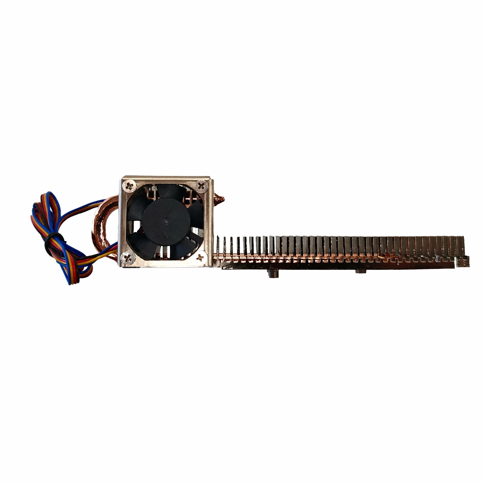 13_MZ73 Copper Heat Mesh Network Card Cooler with fan For Gigabyte Series