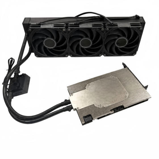 RTX5090 AIO GPU Cooler Copper Water Cooling Block Kit for PALIT