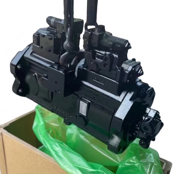 K3V112DTP-1KMR-YT0K-HV hydraulic pump assembly fit for Kobelco excavator